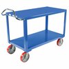 Vestil Ergo Handle Cart, Steel, 2 Shelves, 4000 lb DH-PU2.4-2448